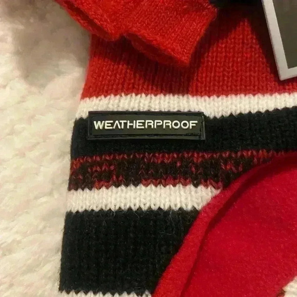 Weatherproof brand pull on hat and gloves with finger holes. NWT SIZE 8-20 - Picture 5 of 7